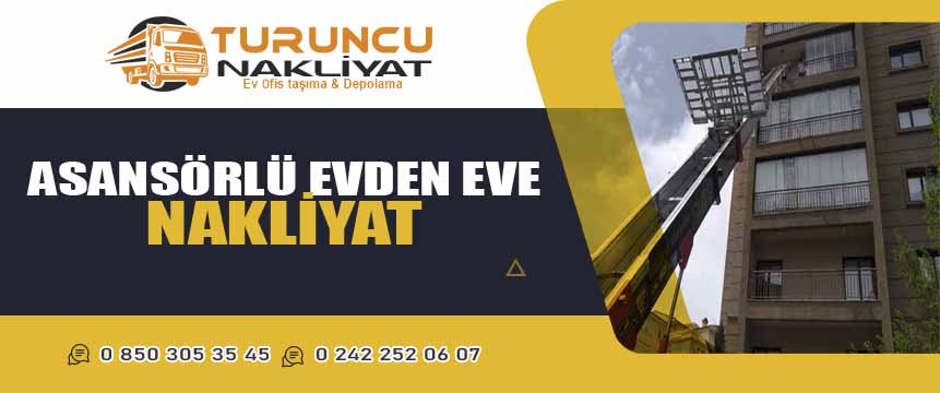 Antalya Asansörlü Nakliyat